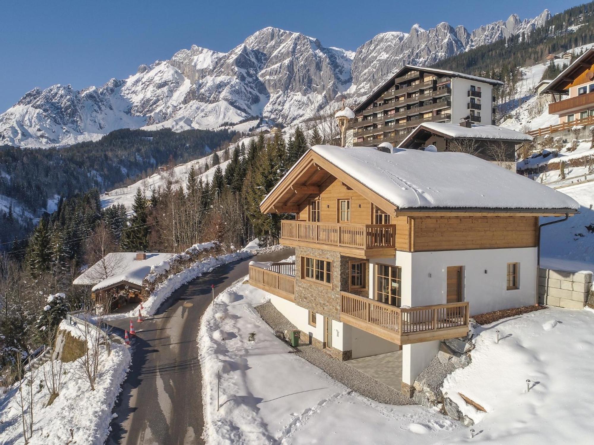 Posh Chalet in M hlbach am Hochk nig with Private Wellness Mühlbach am Hochkönig Exterior foto
